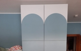 Платяной шкаф в детскую комнату