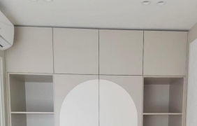 Шкаф с фасадами в виде арки
