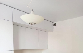 Угловая белая кухня