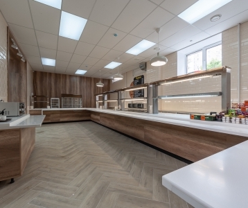 Столы и зоны обслуживания клиентов